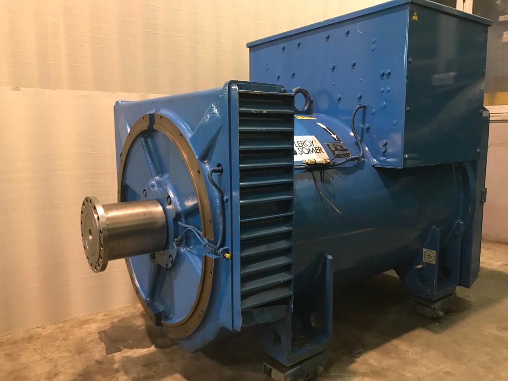 LEROY SOMER  Alternator Lsa 52.2M6 0/4P - 1500Kva-1800 Tr/Mn