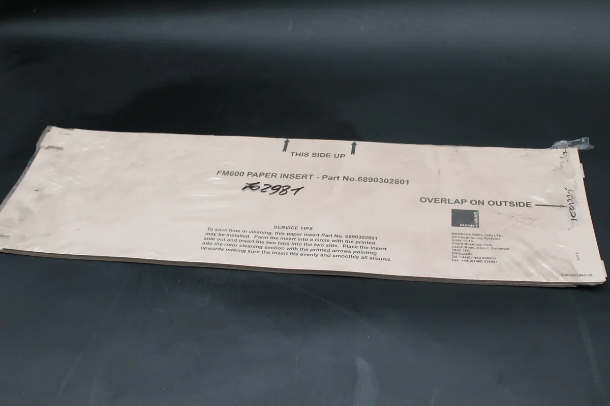 BERGEN B35:40 Paper Insert, Set Of 25 Ea. BERGEN B35:40 Paper Insert, Set Of 25 Ea.