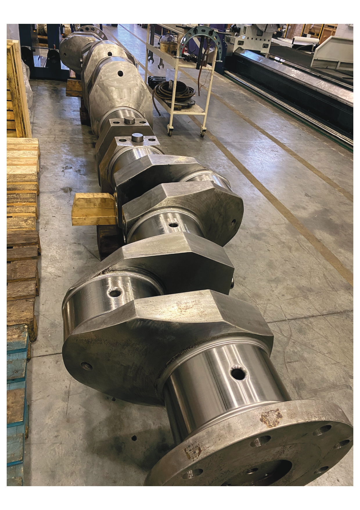 SULZER ZA40 Crankshaft 8ZAL40S
